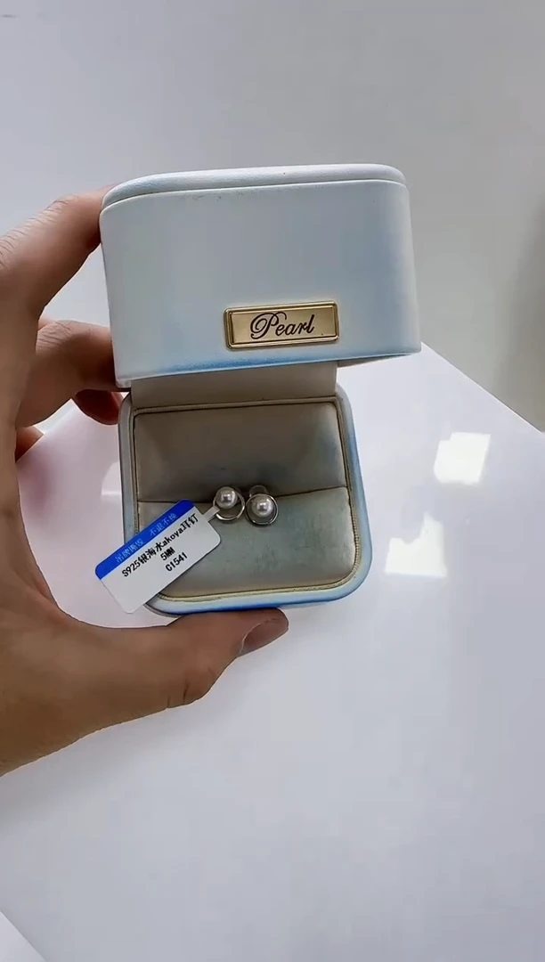 【闪购商品】海水珍珠DA银S925镶嵌c1541 耳环5