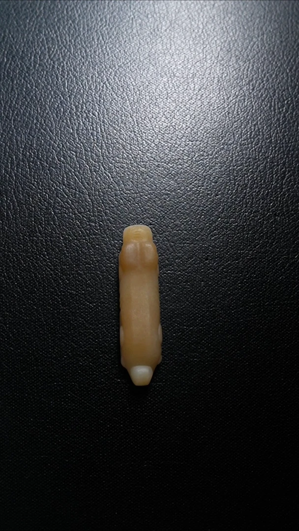 颈饰未镶嵌和田玉虎手把件