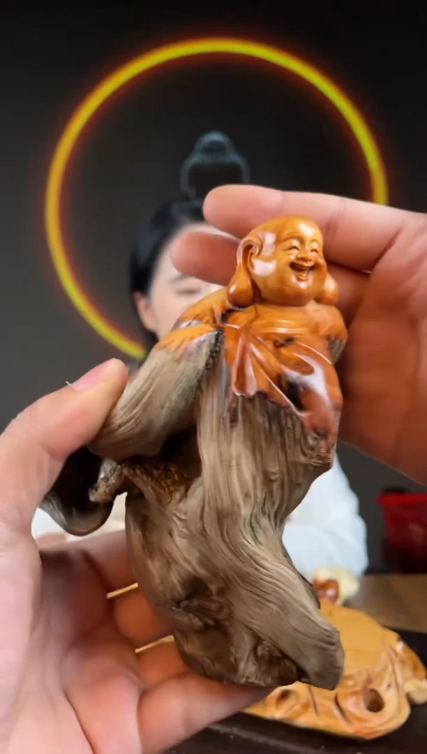 柏木（崖柏）手工摆件,先抢先得! 编号:340