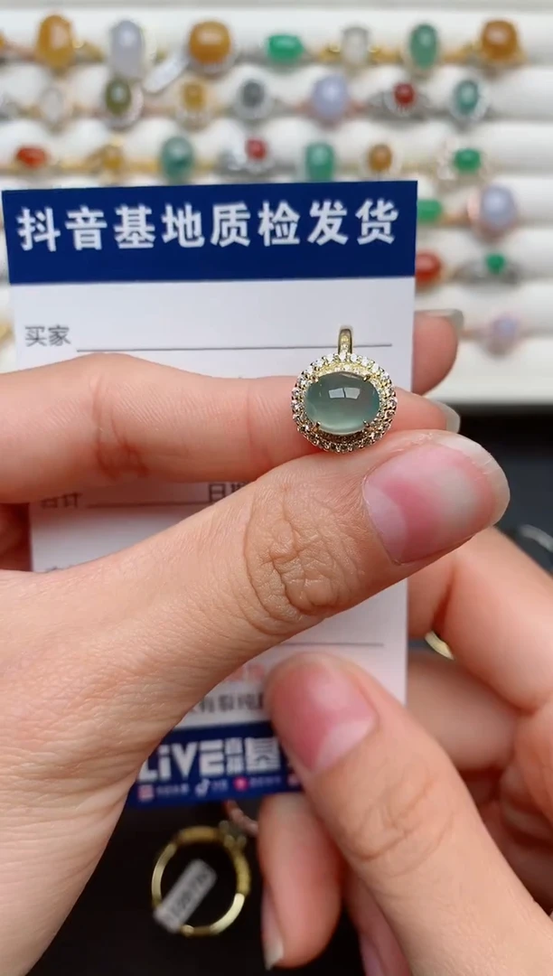 【闪购商品】翡翠戒指银S925镶嵌........