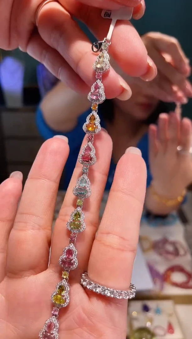 无925银葫芦手链