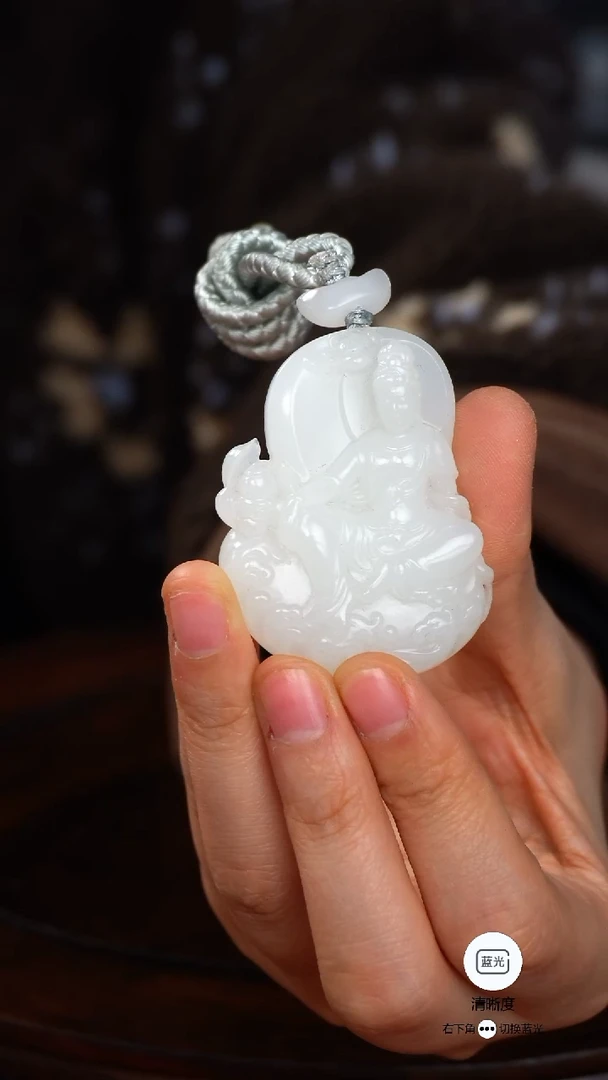 未镶嵌和田玉把件001 观音【可咨询】
