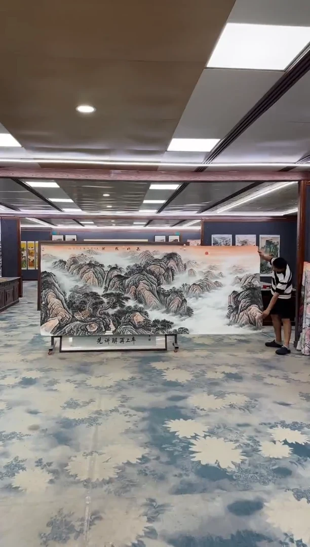 国画Z王红兵-山水国画-大丈二
