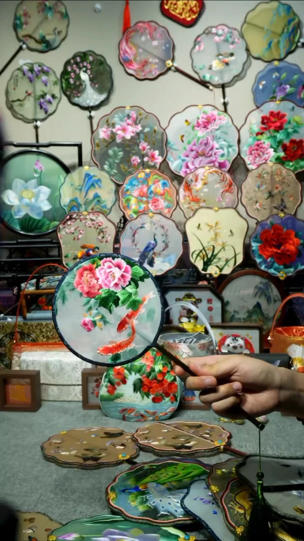 刺绣纯手工苏绣艺术品