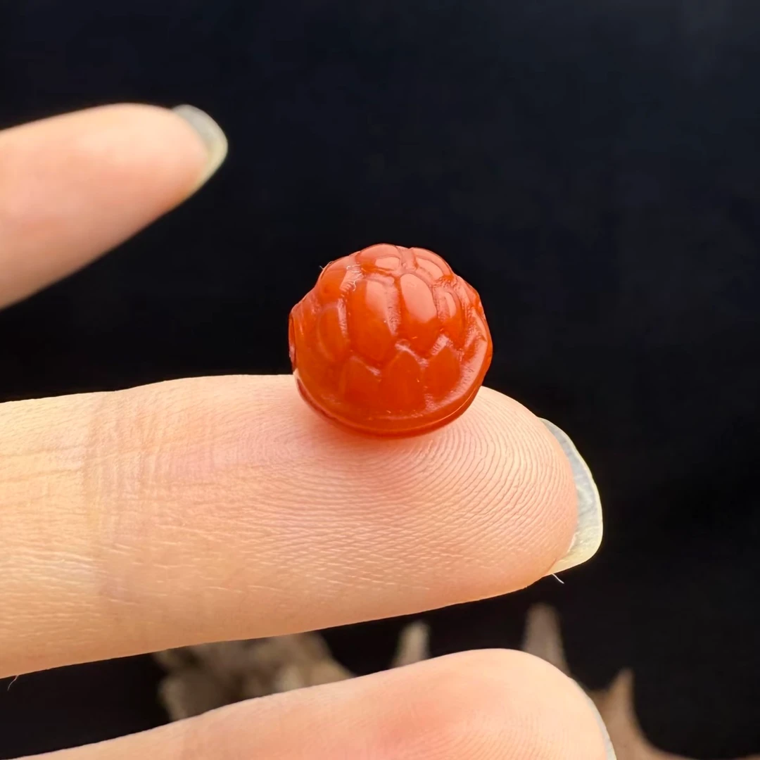 天然珠宝玉石富甲8mm玛瑙DIY配件发其一