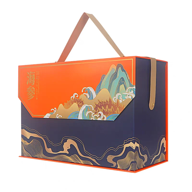 鲜食海参礼盒装（大连辽刺参无添加鲜食口感口感Q弹。）