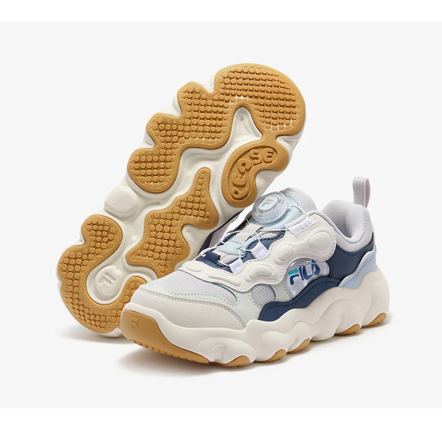 FILA/斐乐儿童篮球鞋25冬季潮新款男女大童旋钮运动鞋K15B541201F