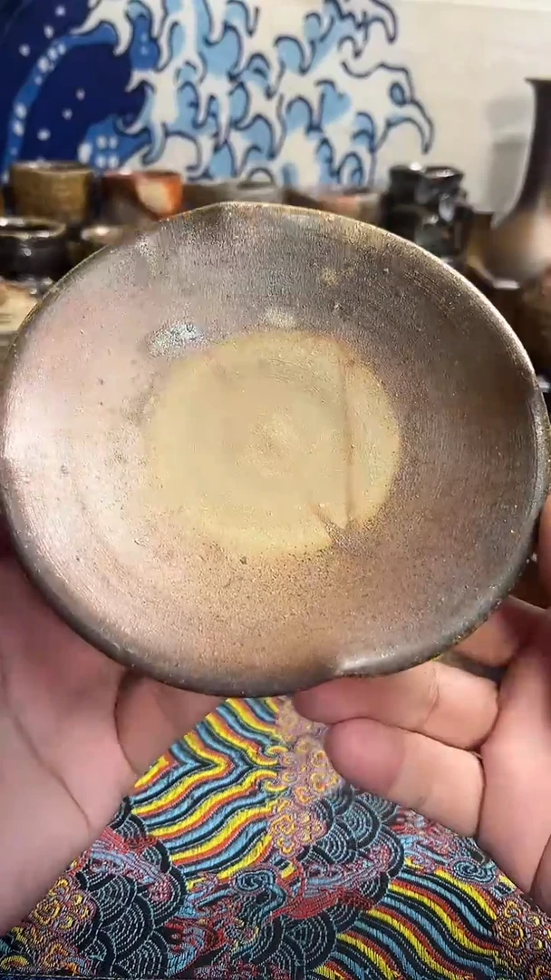 壶承日式备前烧茶具茶周边