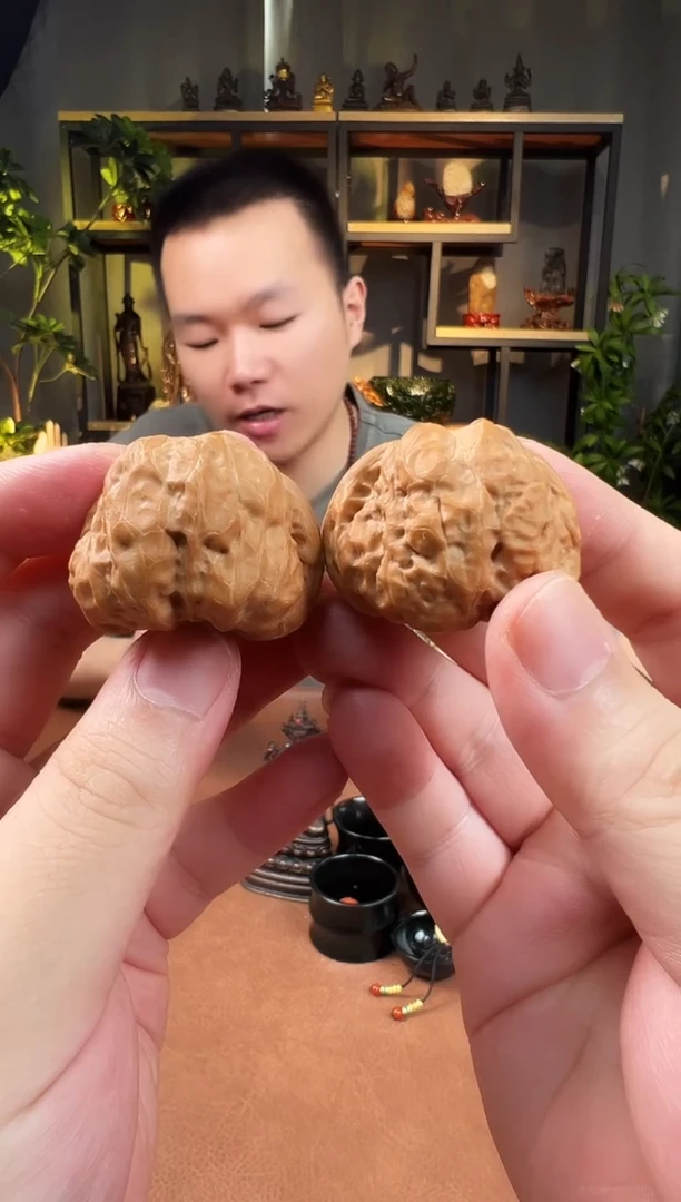 把件桃核核桃把件41