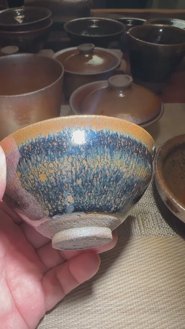 【闪购商品】茶盏通天龙窑柴烧建盏