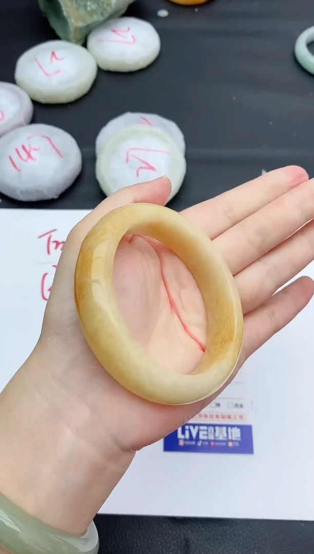 未镶嵌手镯石英质玉357+59/60