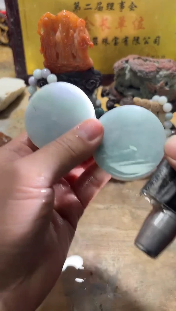 未镶嵌挂件翡翠A货常星6943