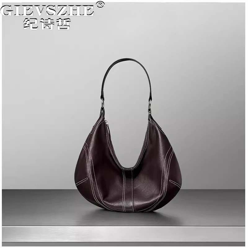 纪诗哲包包女包饺子包手提松弛感腋下包送女友老婆生日情人节礼物