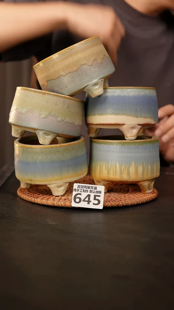 瓷片磕****赞645内口径约8  外高约7