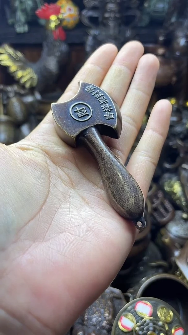 闪购链接，点击下单，有运费险，铜摆件