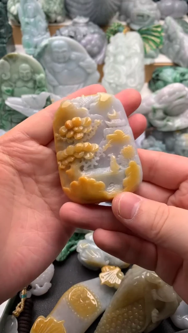 吊坠(不含链)未镶嵌翡翠1