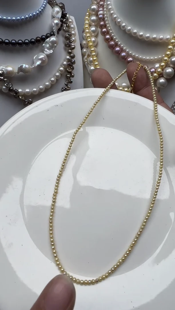 【闪购商品】淡水珍珠颈饰未镶嵌1