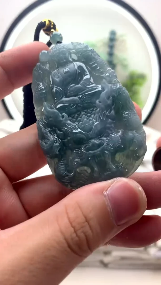 颈饰未镶嵌翡翠J*n阿弥陀佛