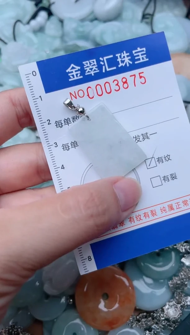 颈饰未镶嵌翡翠3875