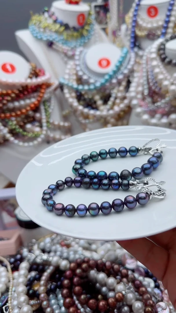 淡水珍珠未镶嵌颈饰1