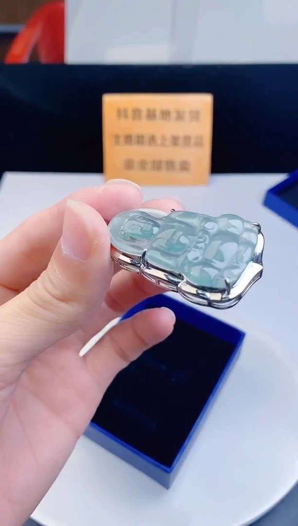 颈饰未镶嵌翡翠