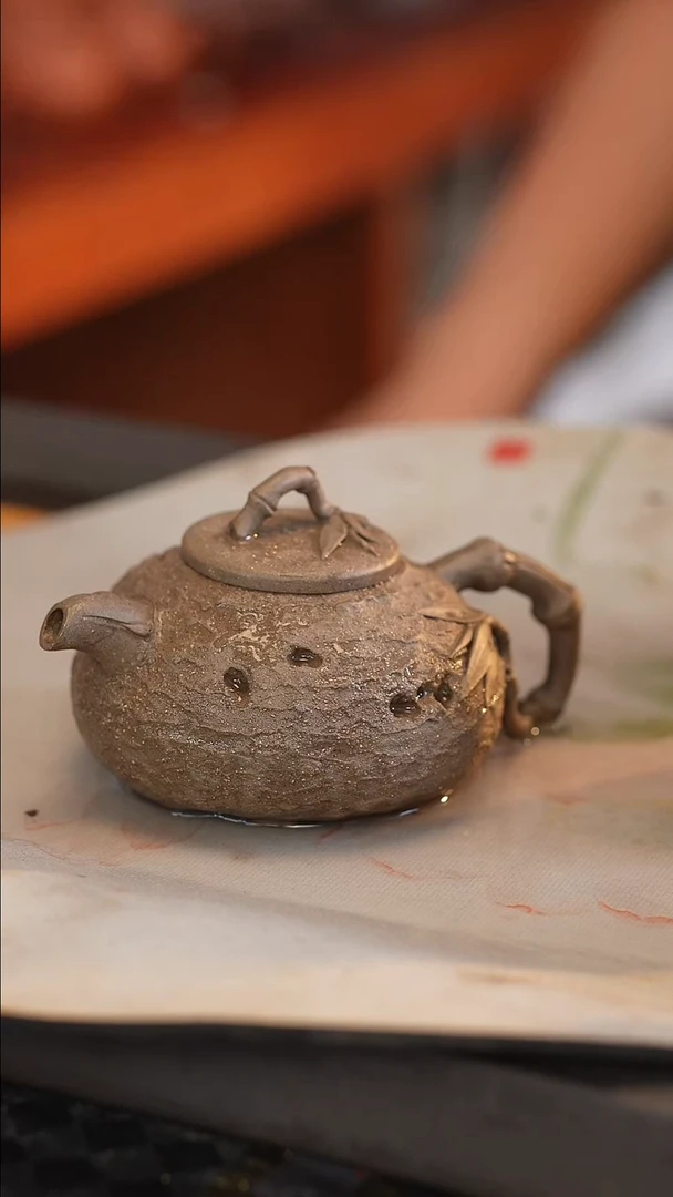 茶壶紫砂随*閤原矿手工制作