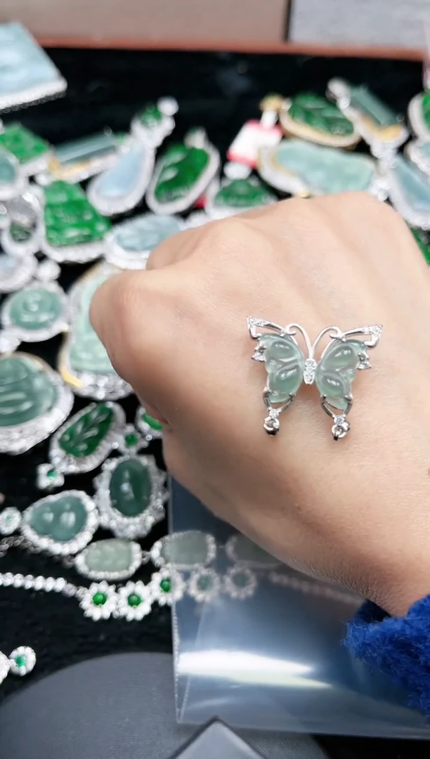 【闪购商品】翡翠颈饰未镶嵌580赠皮绳