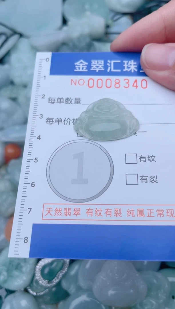 颈饰未镶嵌翡翠8340