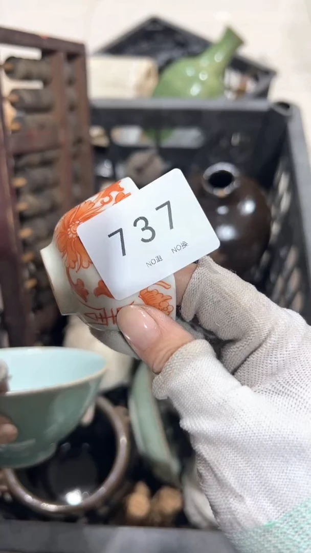 陶瓷桃**庄工艺品1010737