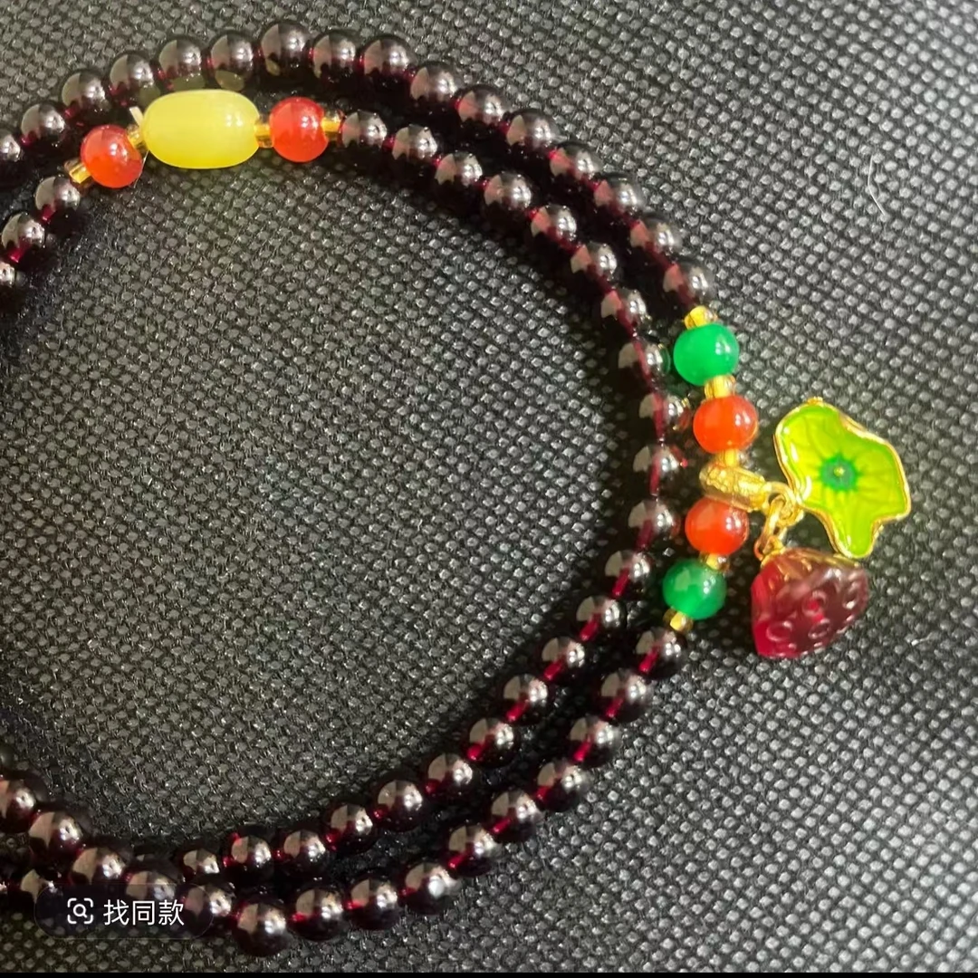 s1533石榴石多圈【无礼盒】