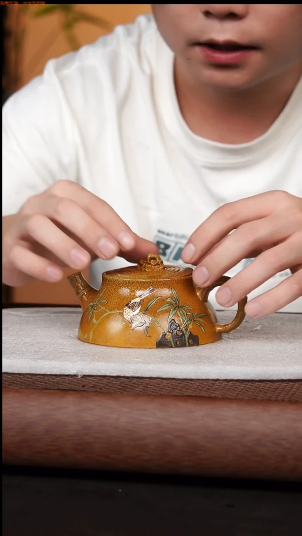 茶壶紫砂原矿紫砂壶