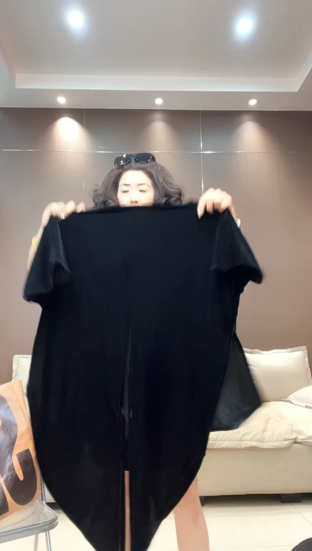 系带一字领上衣XL