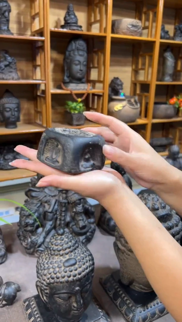 陶土【火山泥】四面佛香插