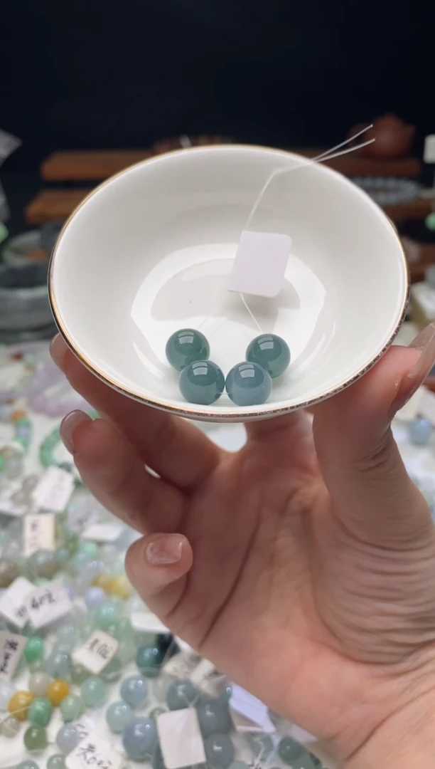 未镶嵌手链翡翠翡翠d12 卡9.8