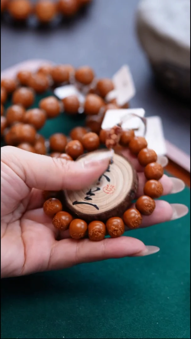 手串/手链橄榄核教*橄榄雕