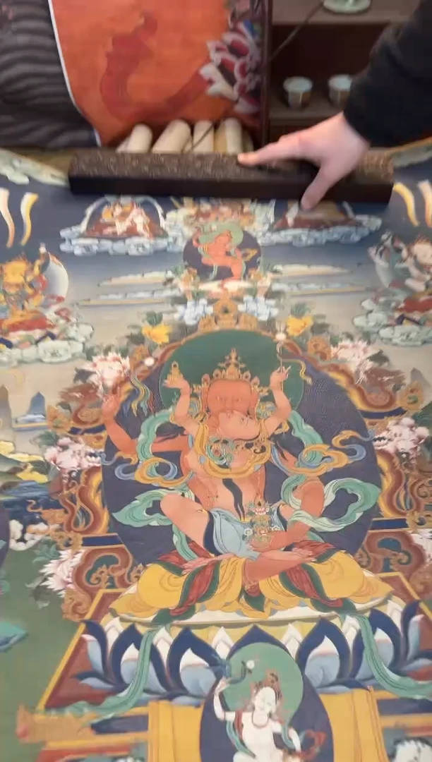 卷轴画冒险家高端精品aa118