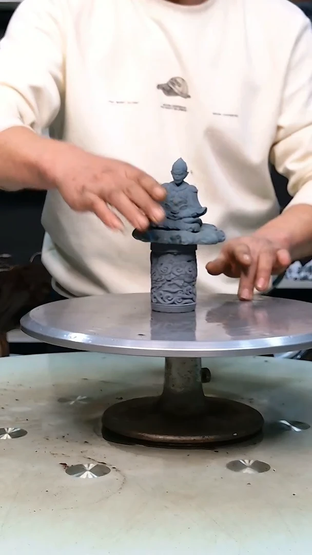 青砂石云彩悟空小柱子一套9.9