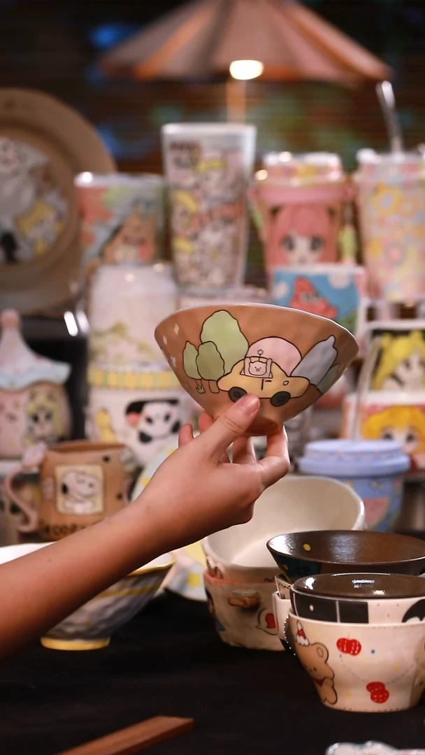 其他景德镇釉下彩手绘设计师款陶瓷