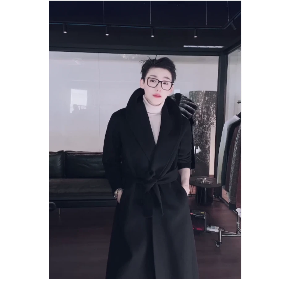 羊毛羊绒大衣 DY0081