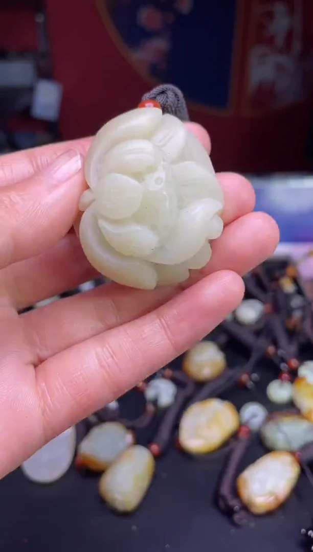 颈饰未镶嵌和田玉123