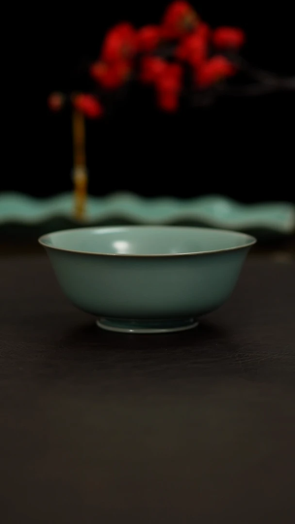 摆件汝瓷  仿古 碗 ·微瑕