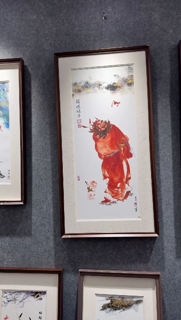 国画用****8牛百川老师手绘19号链接天师赐福120x60 两天内发货