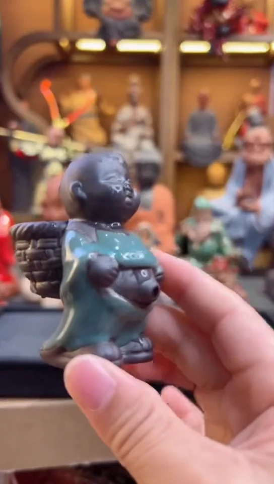 紫砂茶宠器闵茶宠摆件