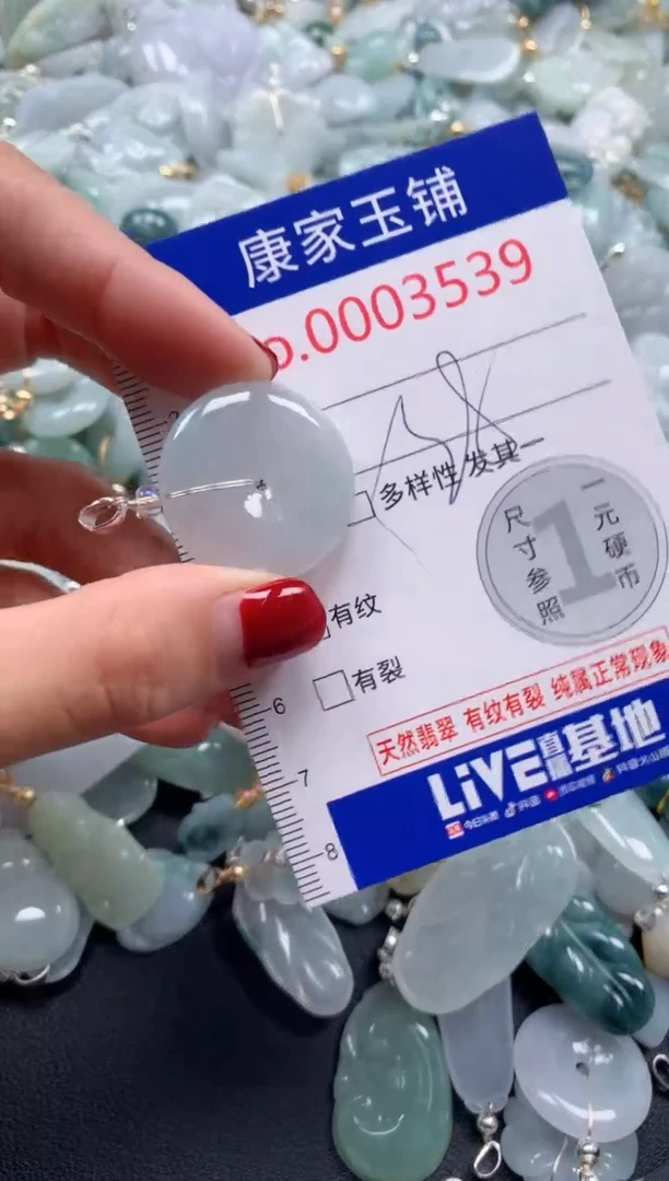 颈饰未镶嵌翡翠3539