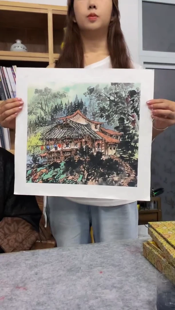 国画郭林山国画作品