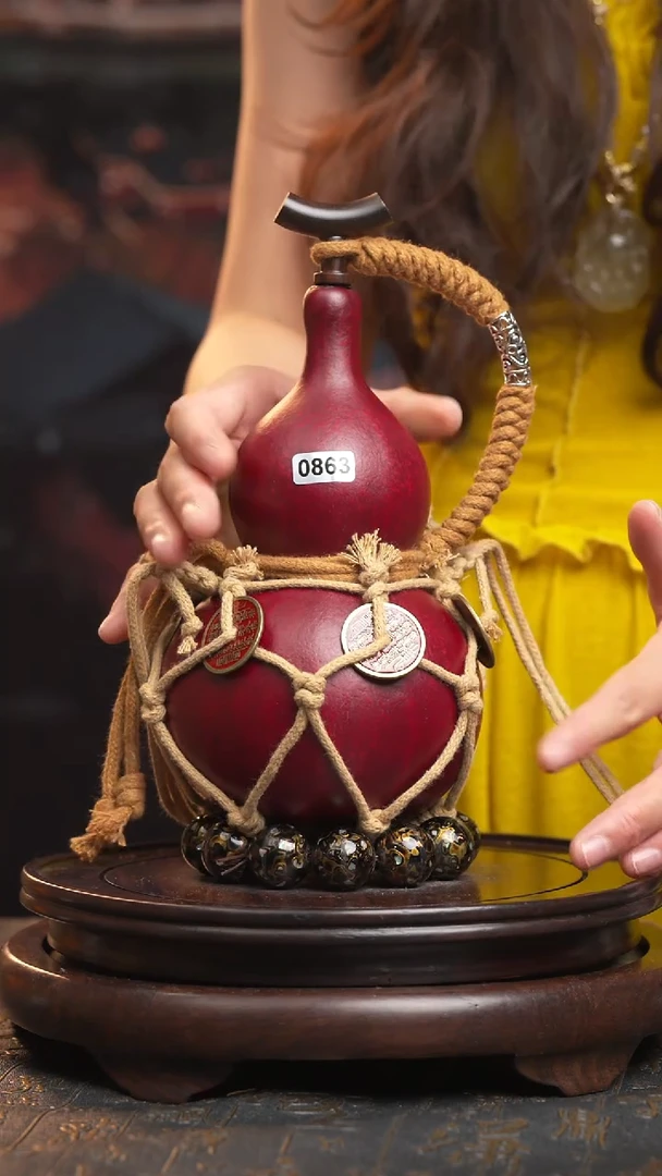 863号大漆酒葫芦一物一拍