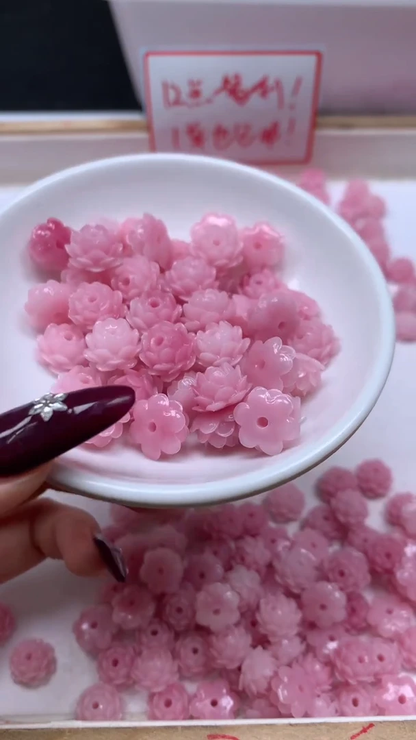 未镶嵌散珠拼合珍珠（马贝珠）A2072 紫女皇贝睡莲12*7+mm6个5.8元