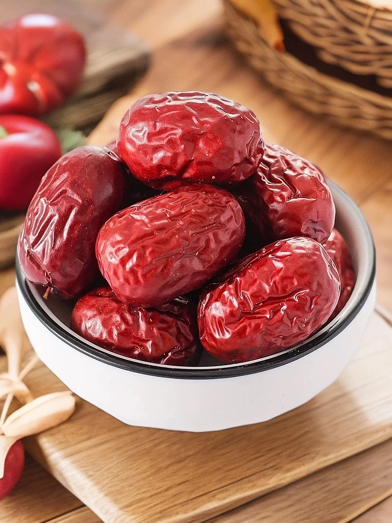 【拍一斤送一斤】新疆和田枣肉厚精选红枣煮粥泡水