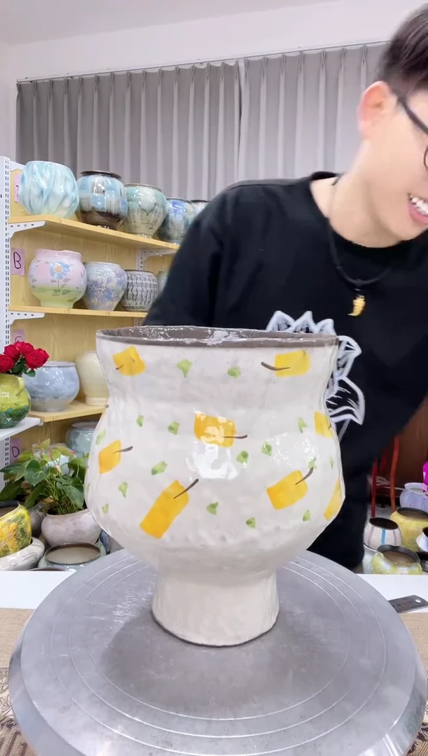 7-20直播间精选陶瓷花盆