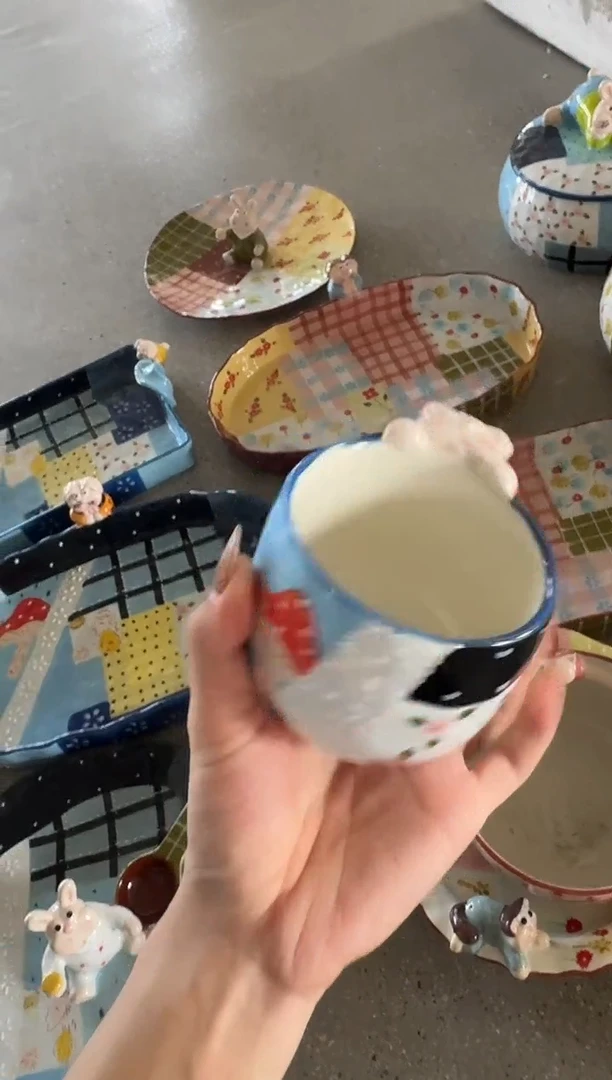 瓷【唯品瓷】手工手绘餐具